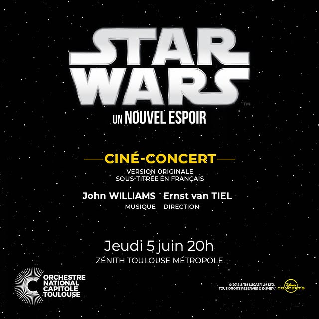 Ciné-concert : Star Wars : Episode IV - Un nouvel espoir