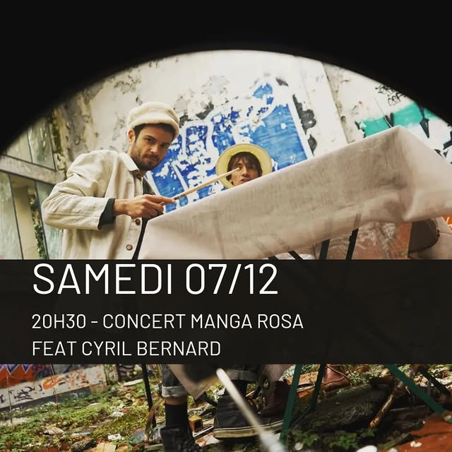 Concert Manga Rosa feat Cyril Bernard
