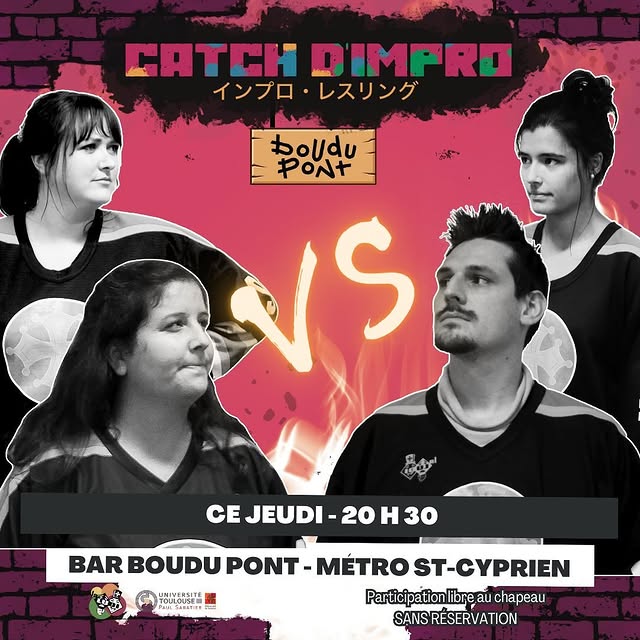 CATCH D’IMPRO : LA RENCONTRE DES TALENTS !