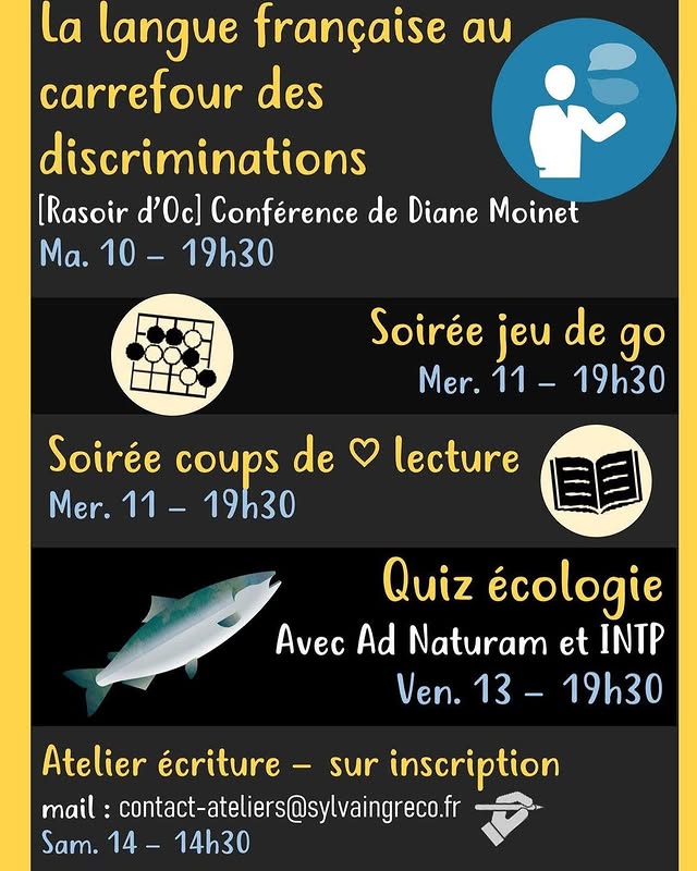 Conférence: La langue française au carrefour des discriminations
