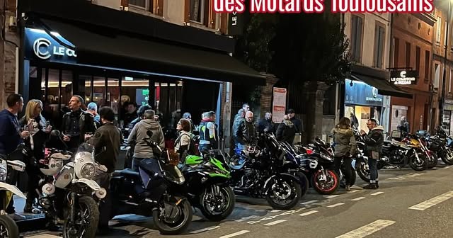 Apéro de Noël des motards toulousains