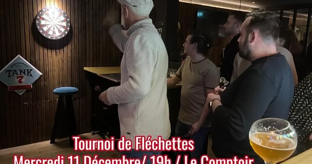 Tournoi de fléchettes