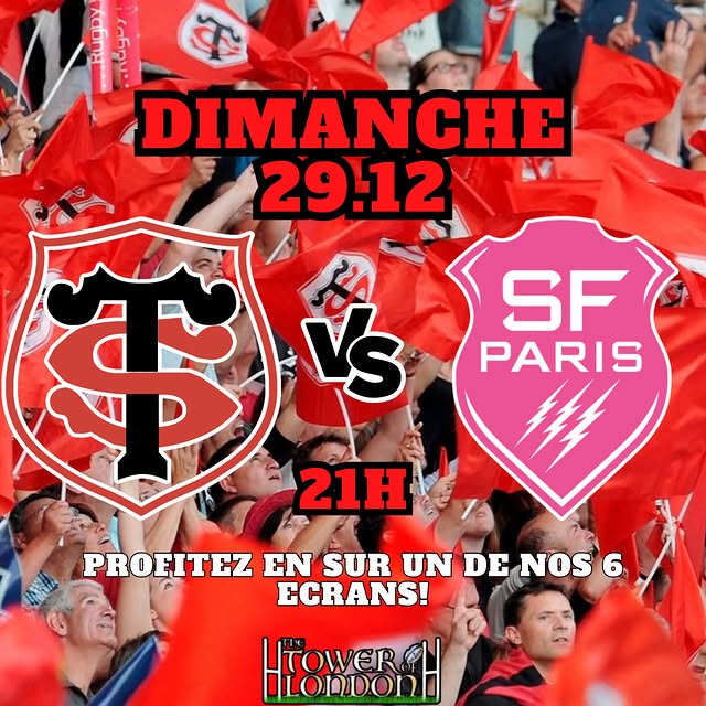 Rugby Match: Toulouse vs Paris