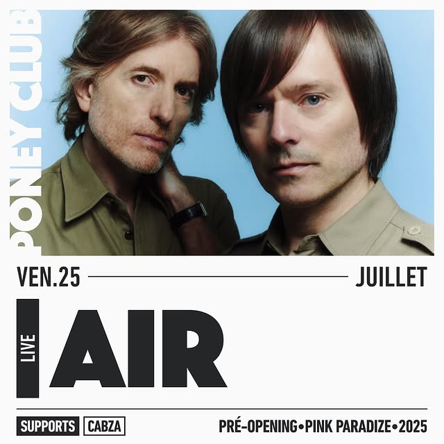 Live AIR au Poney Club