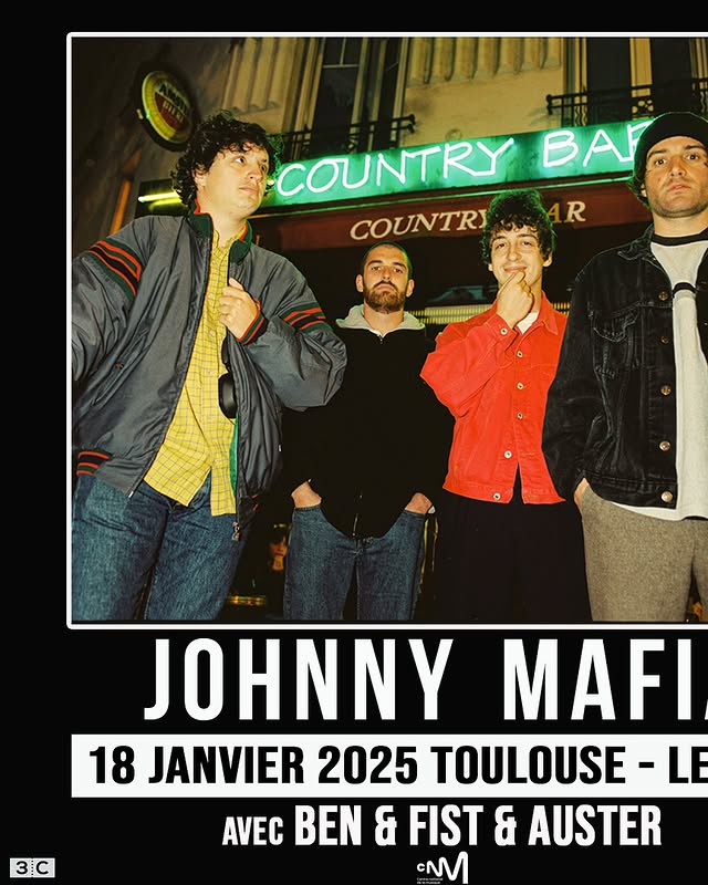 Concert de Johnny Mafia, Ben & Fist, Auster