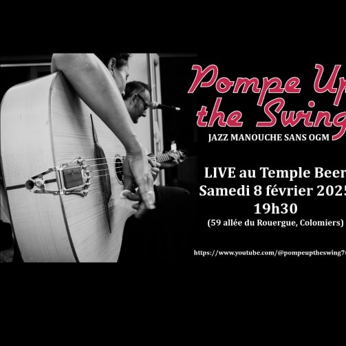 Apéro Concert avec « Pompe Up the Swing »