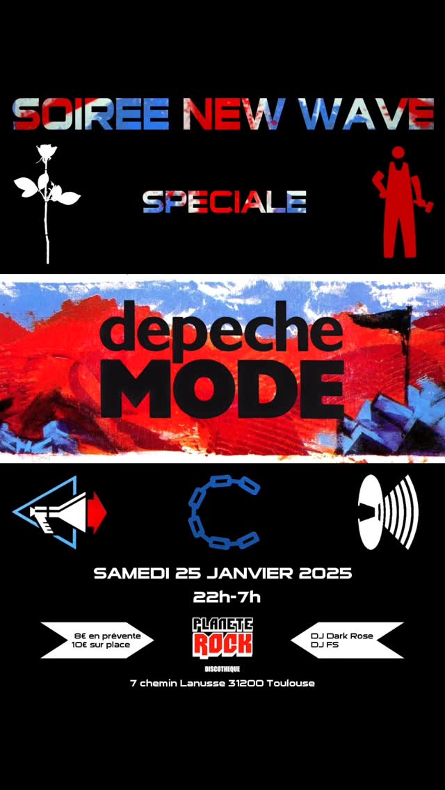 Soirée New Wave Spéciale Depeche Mode