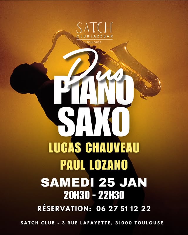 Lucas Chauveau & Paul Lozano Duo Piano-Saxo