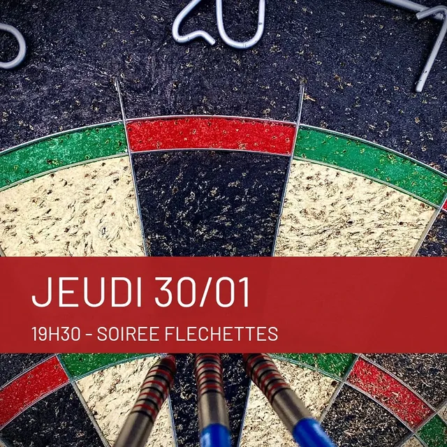 Tournoi de fléchettes