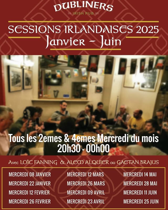 Sessions Irlandaises