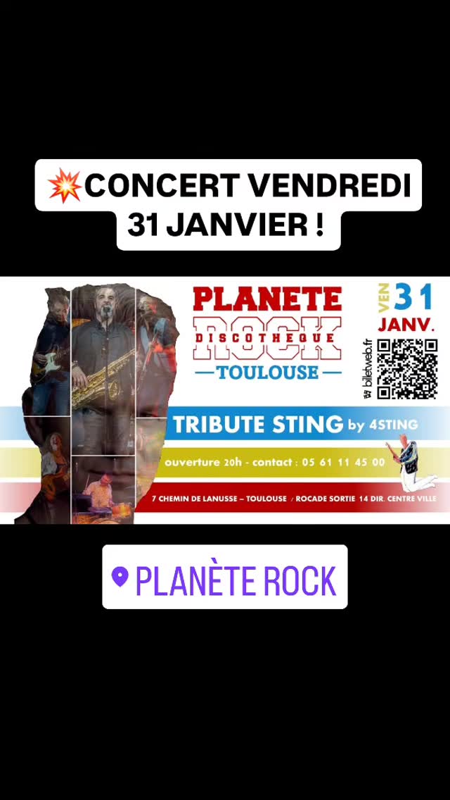 Concert tribute STING/POLICE