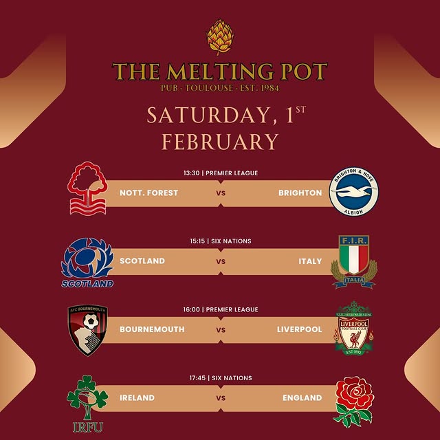 Premier League & 6 Nations