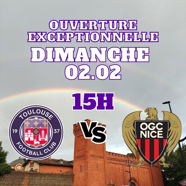 Ouverture Exceptionnelle - Match de Football