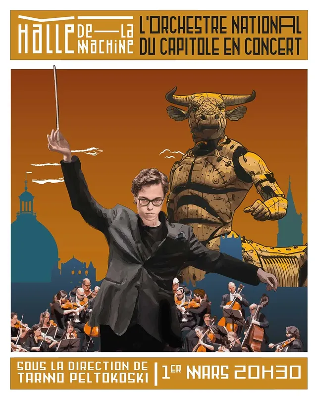 L'Orchestre national du Capitole à la Halle de la Machine