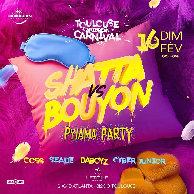 SHATTA VS BOUYON PYJAMA PARTY