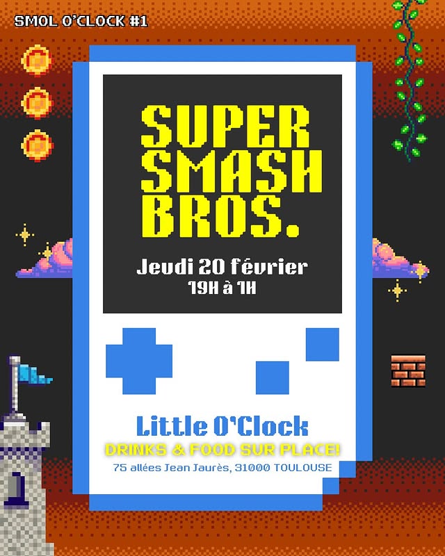 Smol O’Clock #1 – Tournoi Super Smash Bros. Ultimate