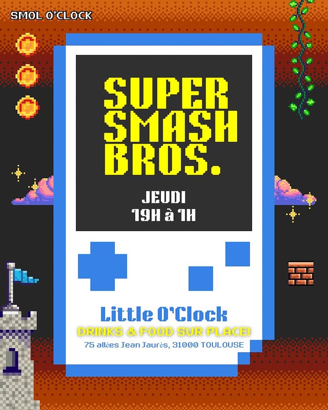 Smol O’Clock - Tournoi Super Smash Bros. Ultimate