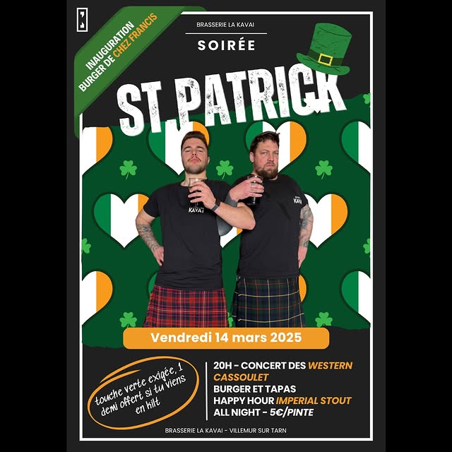 St Patrick à La Kavaï