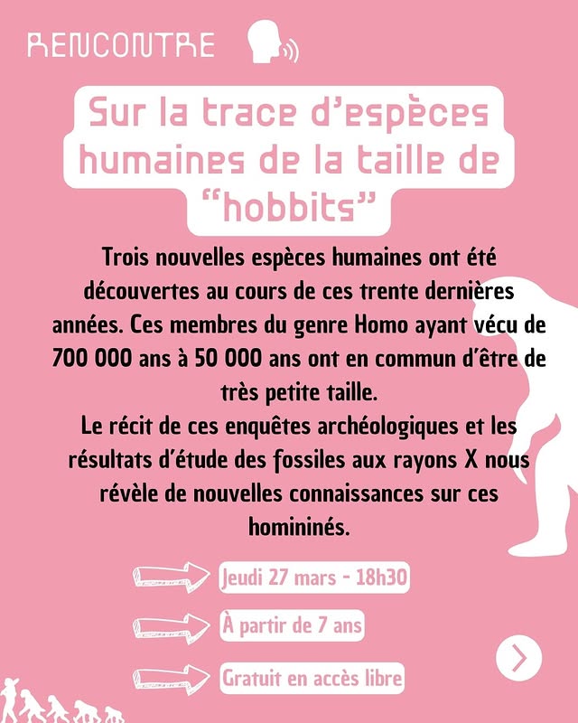 Sur la trace d'espèces humaines de la taille de 'hobbits'