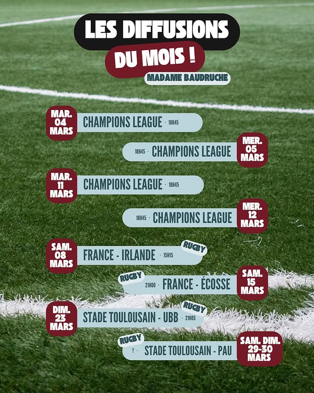 France - Écosse Rugby