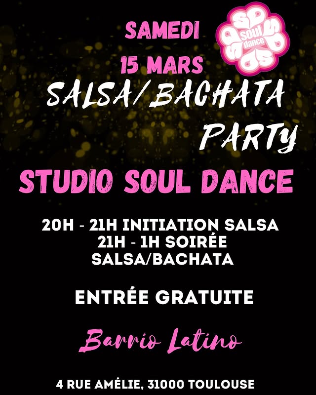 Soirée Salsa/Bachata au Barrio Latino