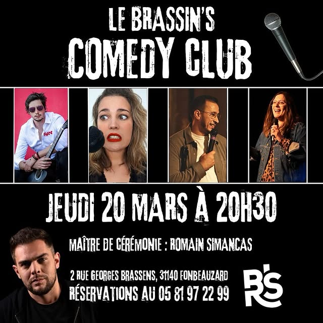 Soirée Stand-Up au Brassin's