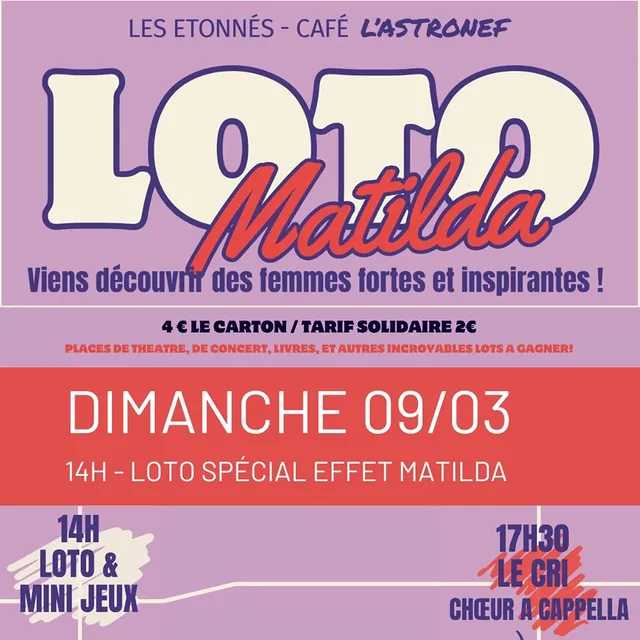 Loto Spécial Effet Matilda