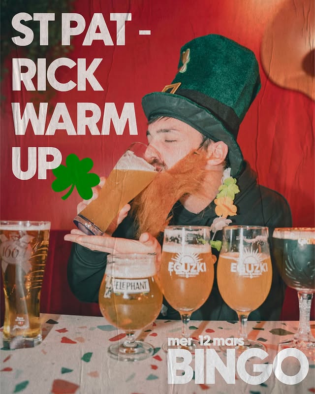 Bingo St-Patrick Warm-up