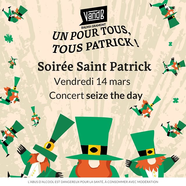Soirée Saint-Patrick