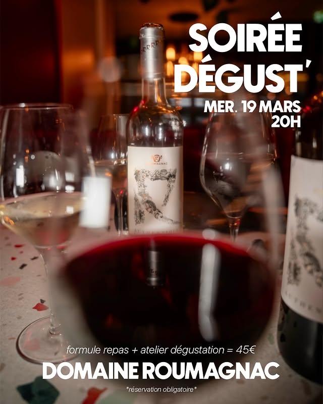 Soirée Dégustation Vin