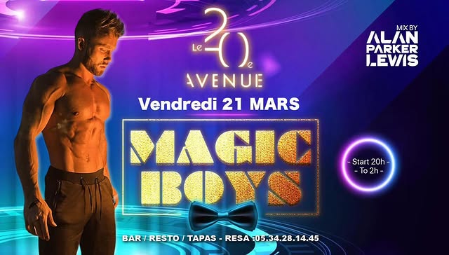SOIRÉE MAGIC BOY