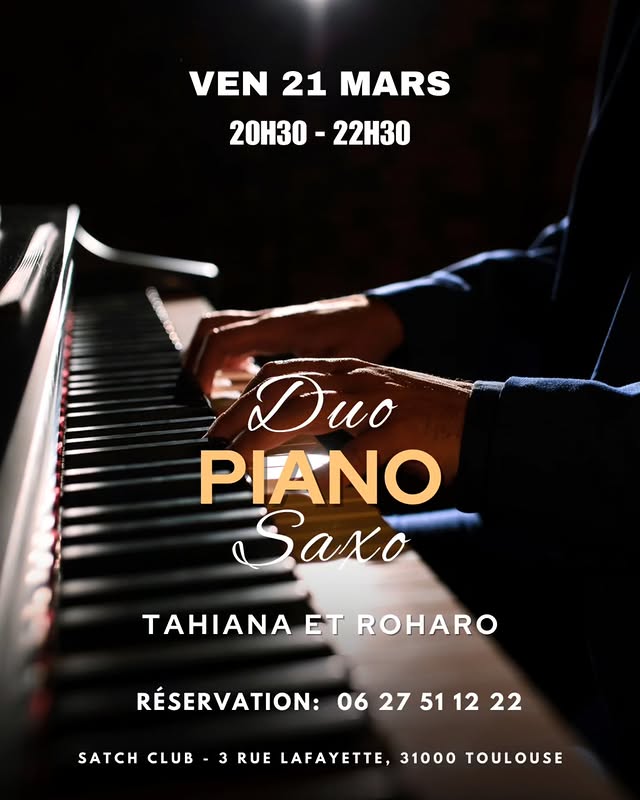 Tahiana & Roharo Duo Piano-Saxo
