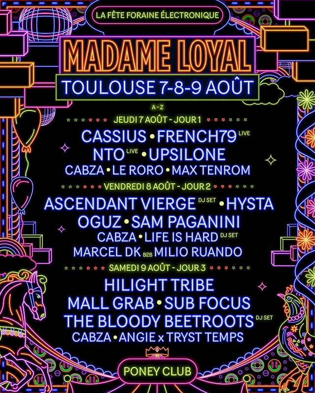 MADAME LOYAL TOULOUSE : ASCENDANT VIERGE, OGUZ, NTO & MORE