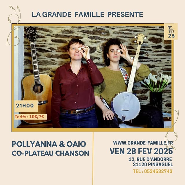 Co-plateau chanson folk americana