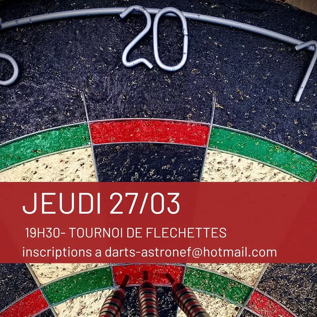 Tournoi de Fléchettes