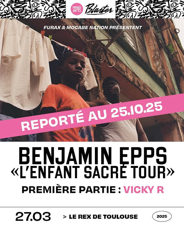 Benjamin Epps - L'Enfant Sacré Tour