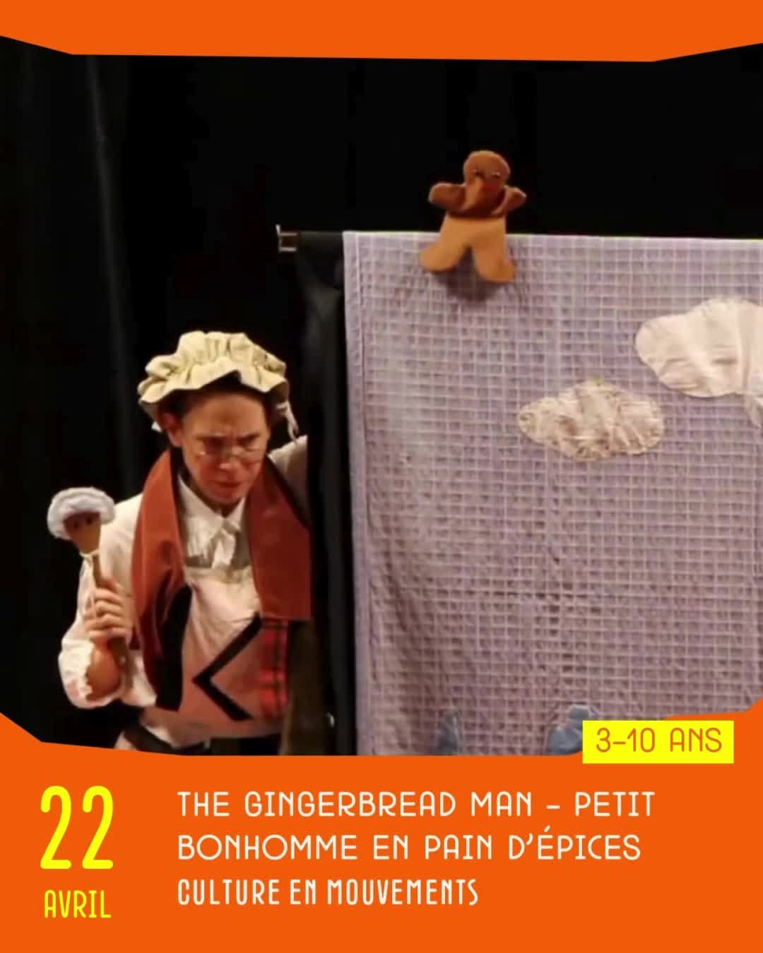 The Gingerbread man - Petit Bonhomme en Pain d'Épices