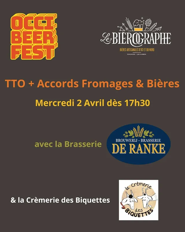 OCCIBEERFEST : ACCORDS FROMAGES & BIÈRES