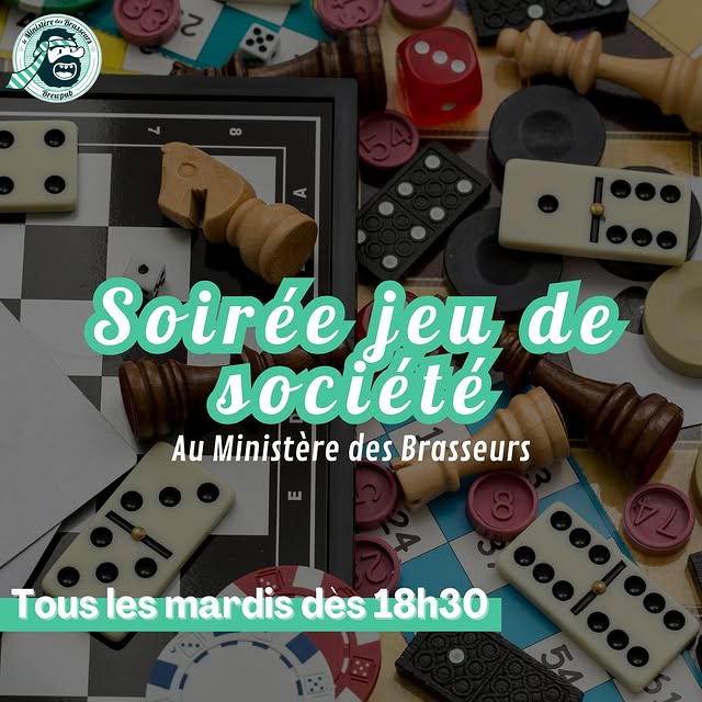 Soirée jeux de société