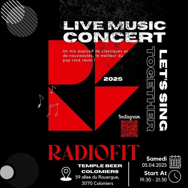 Apéro Concert avec RadioFit