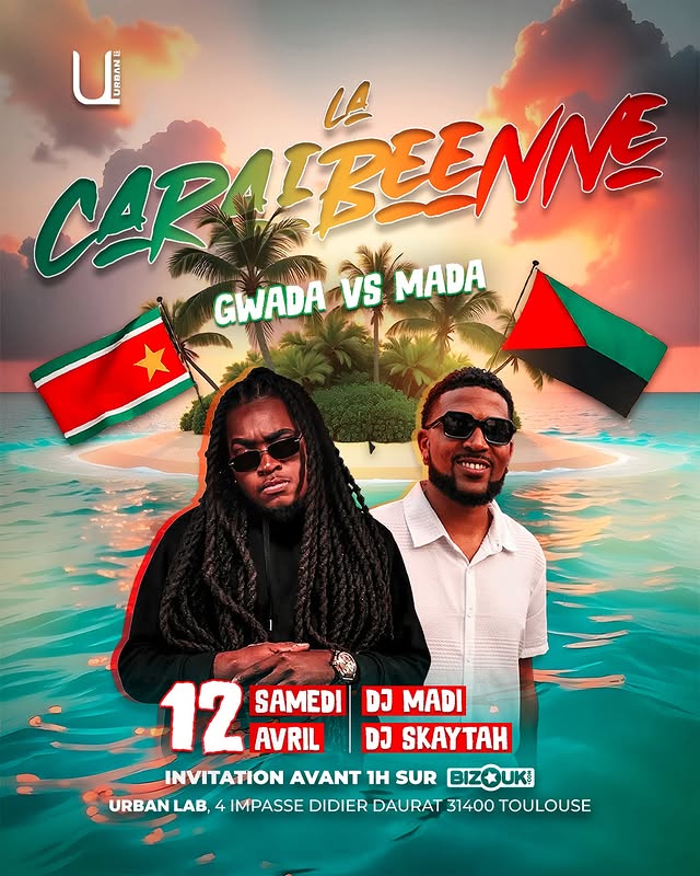 La Caraïbéenne: Gwada vs Mada