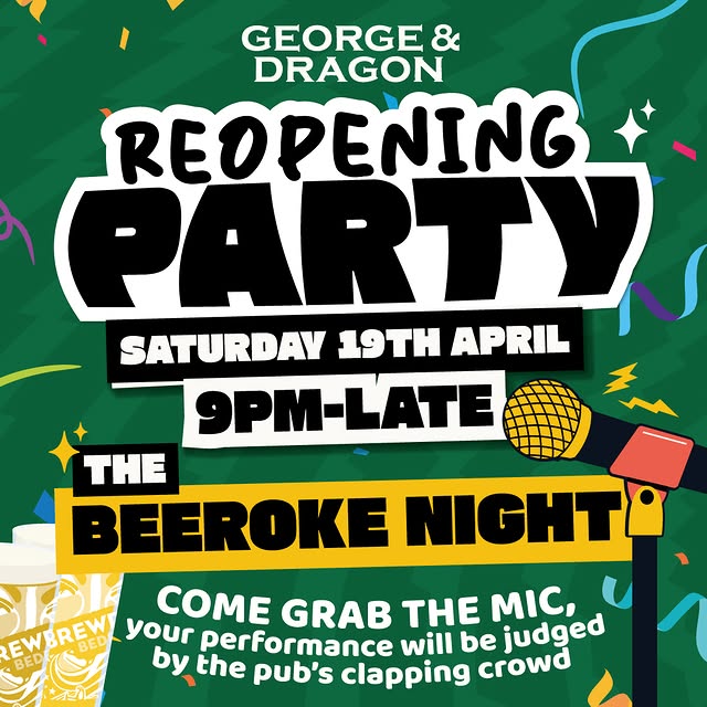 Beeroke Reopening Party