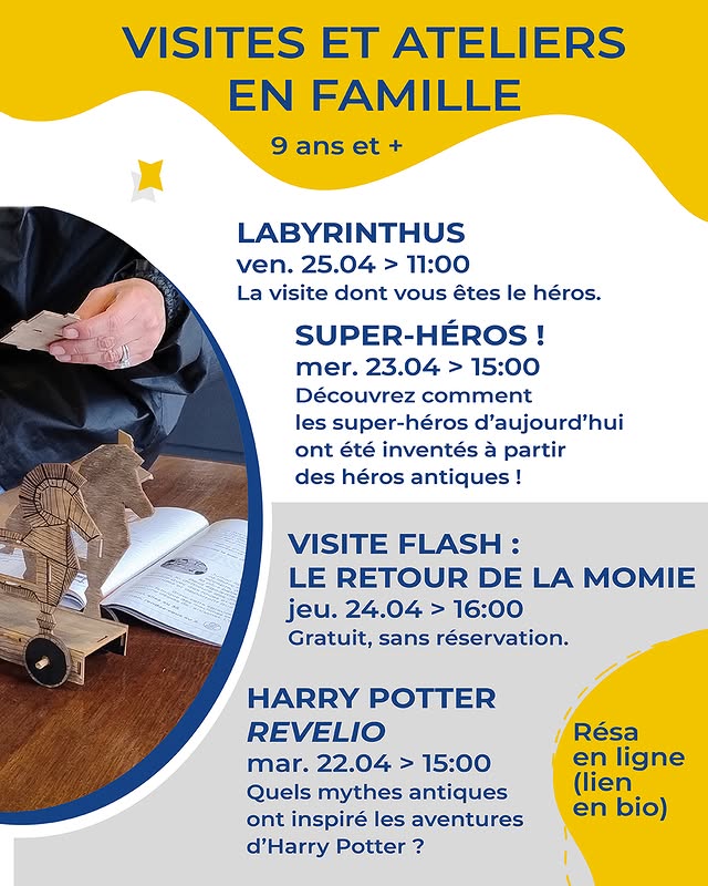 Visites et Ateliers en Famille - Visite Flash : Le Retour de la Momie