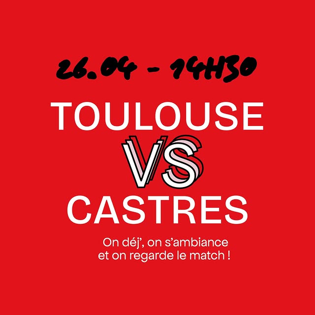 Toulouse vs Castres - Diffusion du match