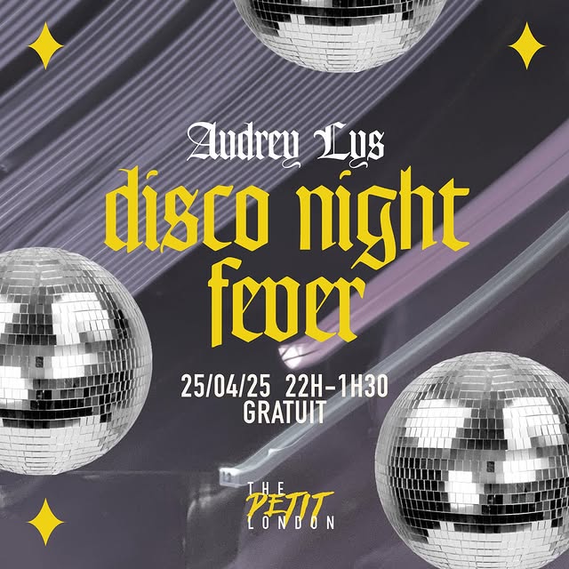 Set Full Disco avec Audrey Lys Palacin