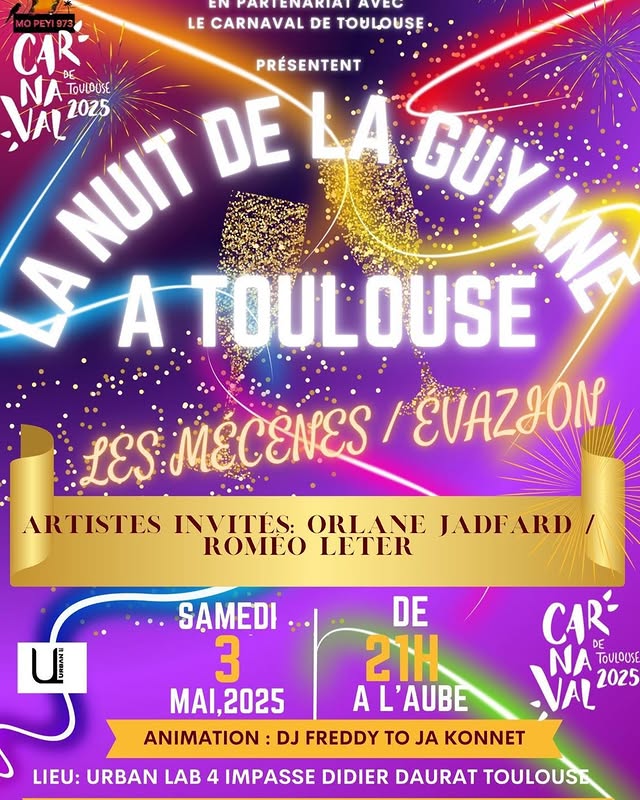 La Nuit de la Guyane à Toulouse