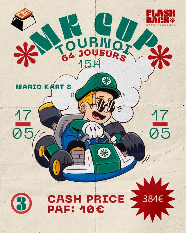 MR CUP Tournoi Mario Kart 8