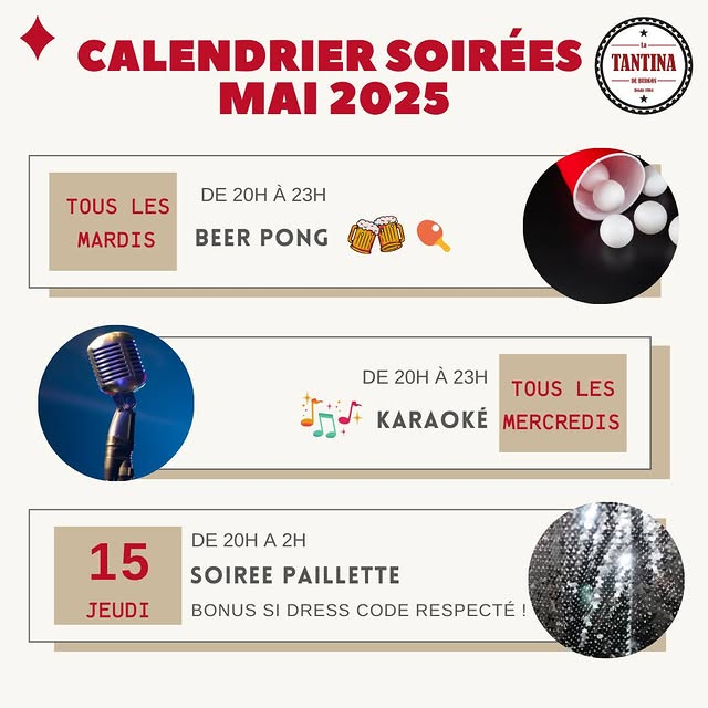 Soirée paillette