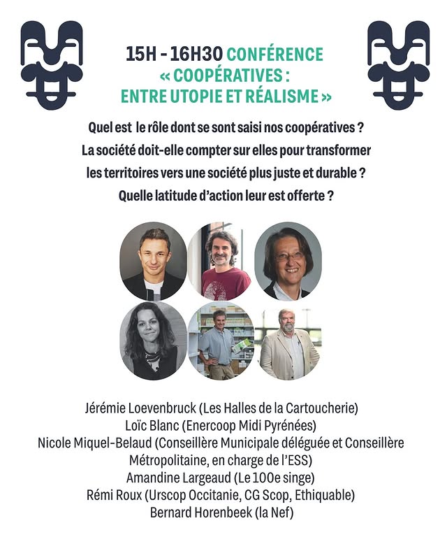 Conférence "Coopératives : Entre Utopie et Réalisme"