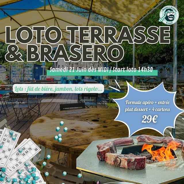 Loto terrasse et Brasero